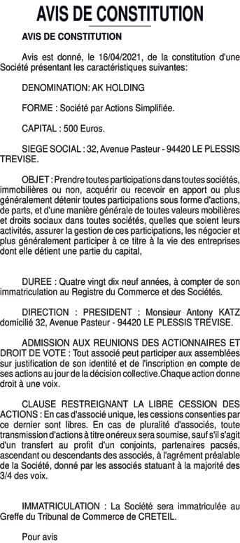 Contenu publication