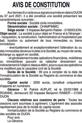 Contenu publication