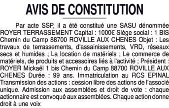 Contenu publication