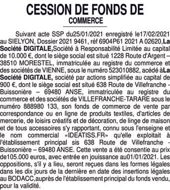 Contenu publication