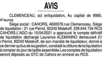 Contenu publication