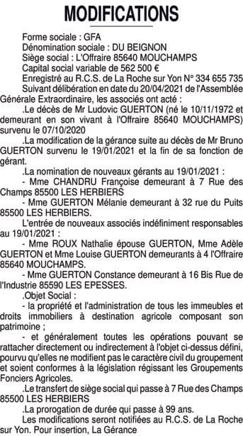 Contenu publication