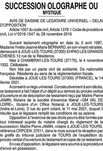 Contenu publication