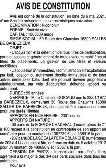 Contenu publication