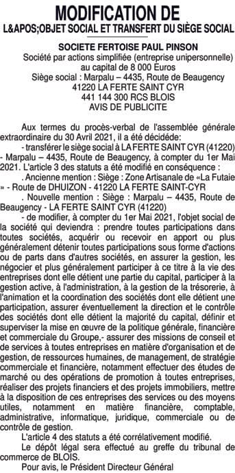 Contenu publication