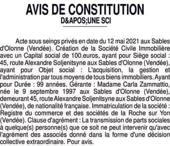 Contenu publication