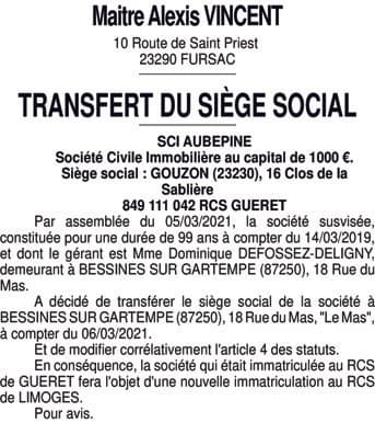 Contenu publication