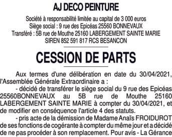 Contenu publication