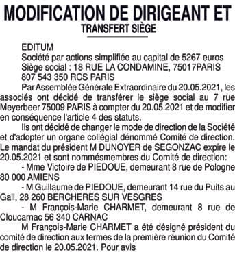 Contenu publication