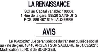 Contenu publication