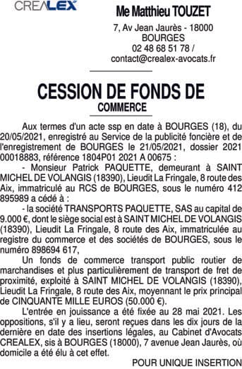Contenu publication