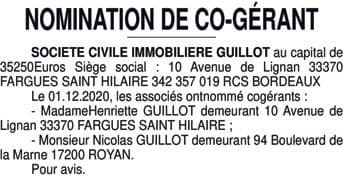 Contenu publication
