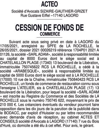 Contenu publication