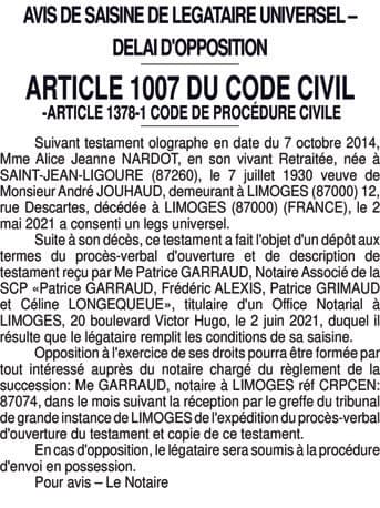 Contenu publication