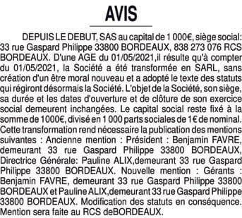 Contenu publication