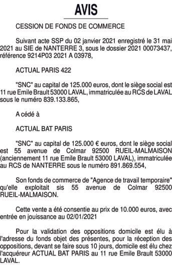 Contenu publication