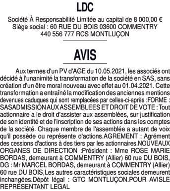 Contenu publication
