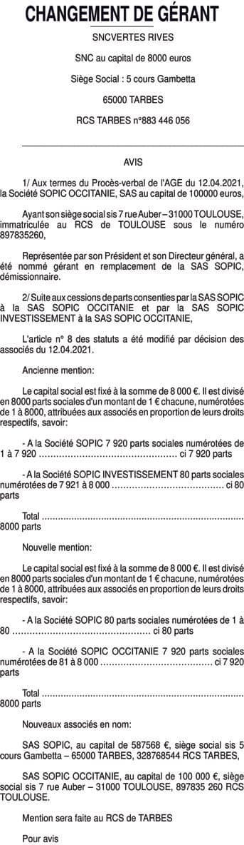 Contenu publication