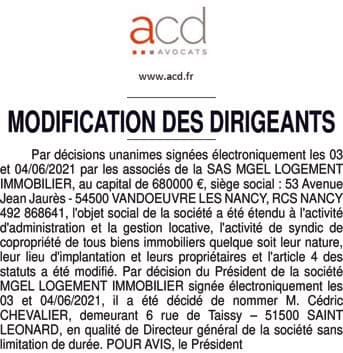 Contenu publication