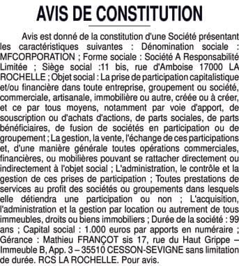 Contenu publication