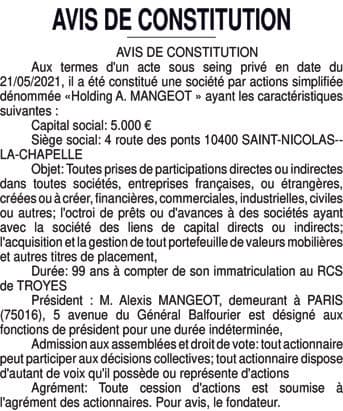 Contenu publication