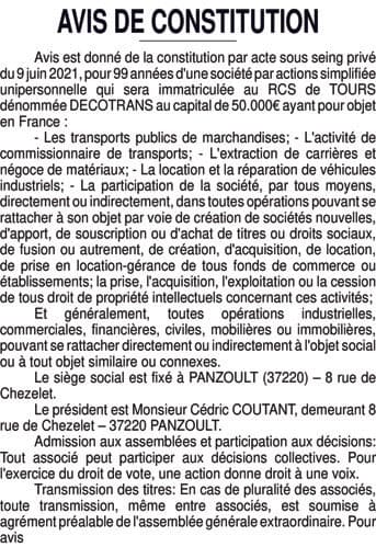 Contenu publication