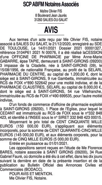 Contenu publication