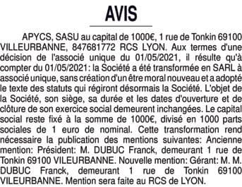 Contenu publication