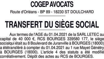 Contenu publication