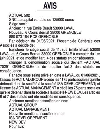 Contenu publication