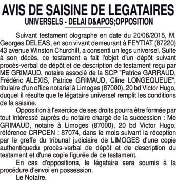 Contenu publication
