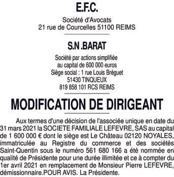 Contenu publication