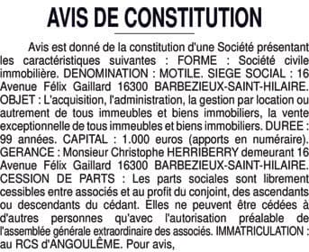 Contenu publication