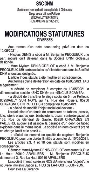 Contenu publication