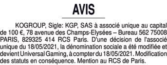 Contenu publication