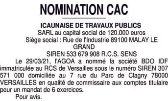 Contenu publication
