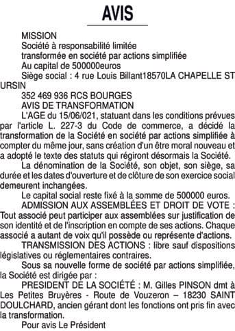 Contenu publication