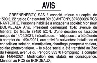 Contenu publication