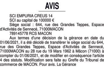 Contenu publication
