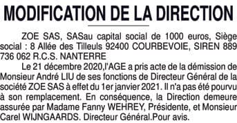 Contenu publication