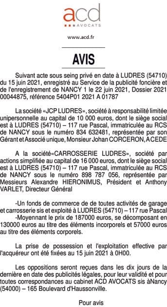 Contenu publication