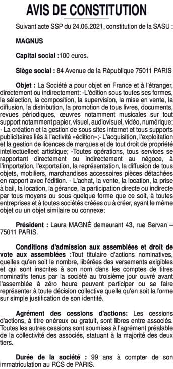 Contenu publication