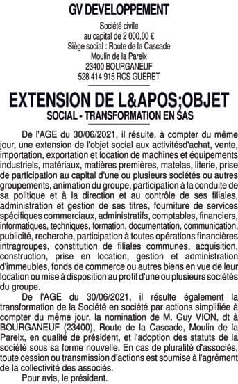 Contenu publication