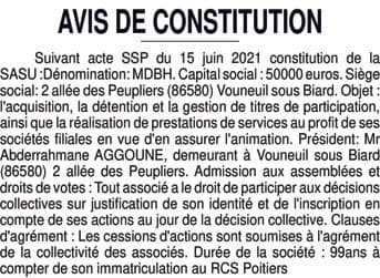 Contenu publication