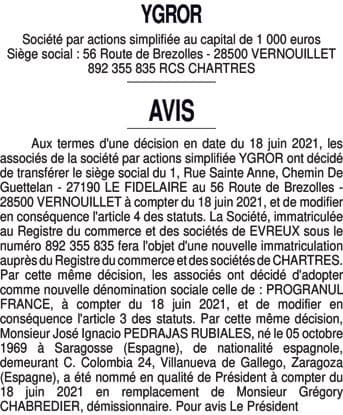 Contenu publication