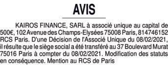 Contenu publication