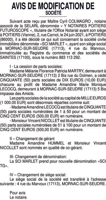 Contenu publication