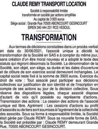 Contenu publication