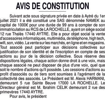 Contenu publication