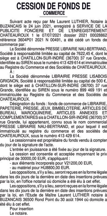 Contenu publication
